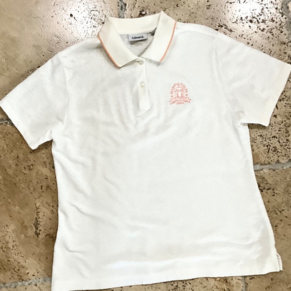 Ashworth Women’s White Polo/Golf Shirt sz L - Picture 2 of 7